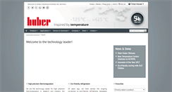 Desktop Screenshot of huber-online.com